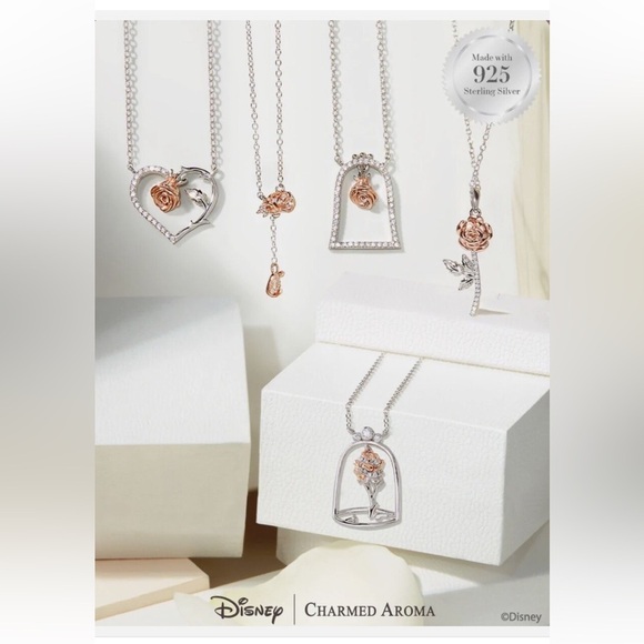 Beauty and the Beast Charmed Aroma candle with mystery necklace inside - Picture 15 of 15